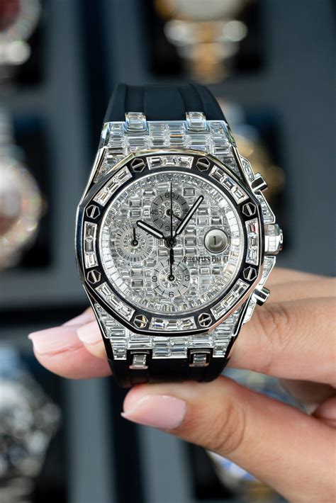 baguette audemars piguet|audemars piguet white gold.